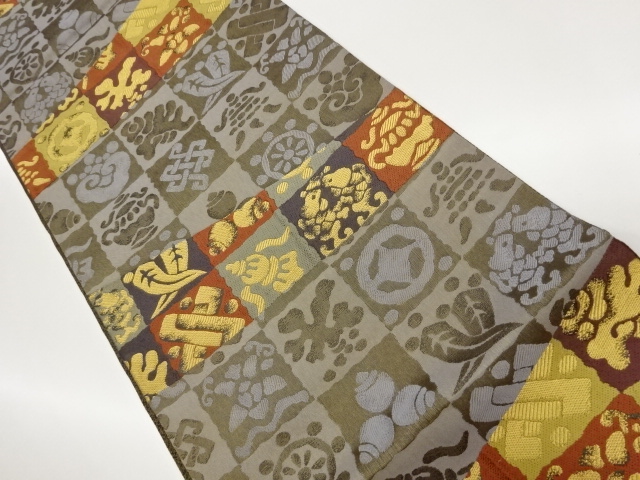 JAPANESE FUKURO OBI / WOVEN TREASURES